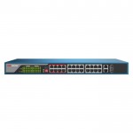 Switch 24 puertos PoE Hikvision